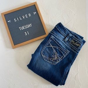 Silver “Tuesday” Style Jeans